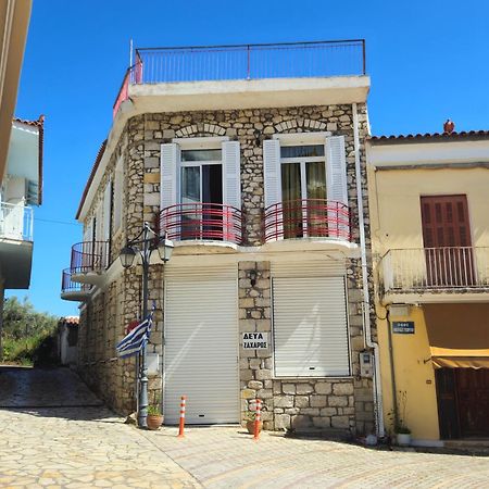 Traditional Stone House With Breathtaking View. Villa Zacharo Exterior photo